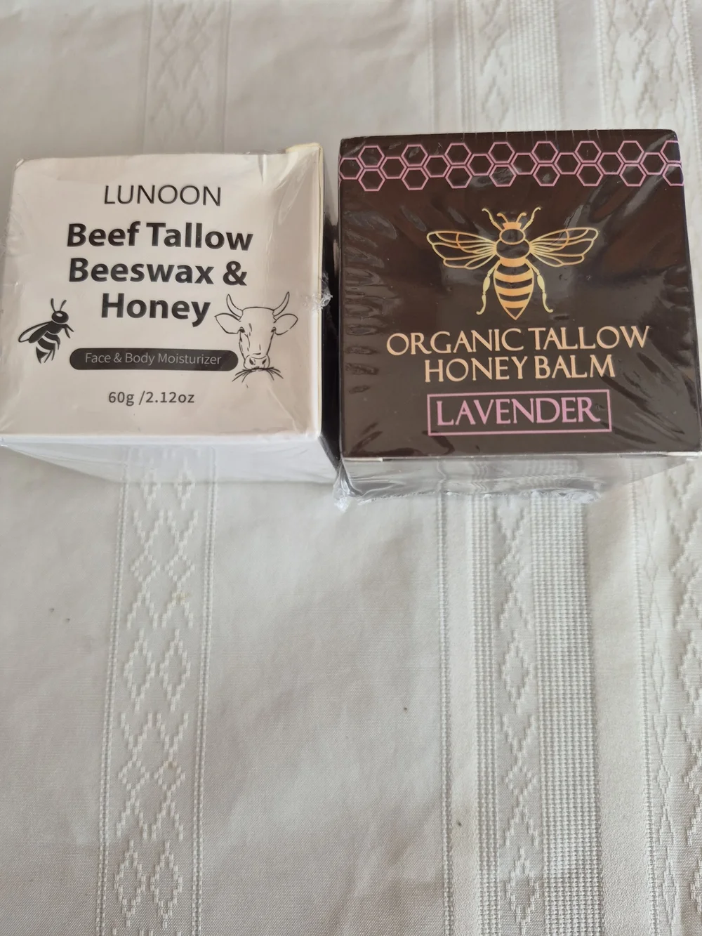 Lunoon Organic Tallow Honey Balm Set - Lavender & Natural